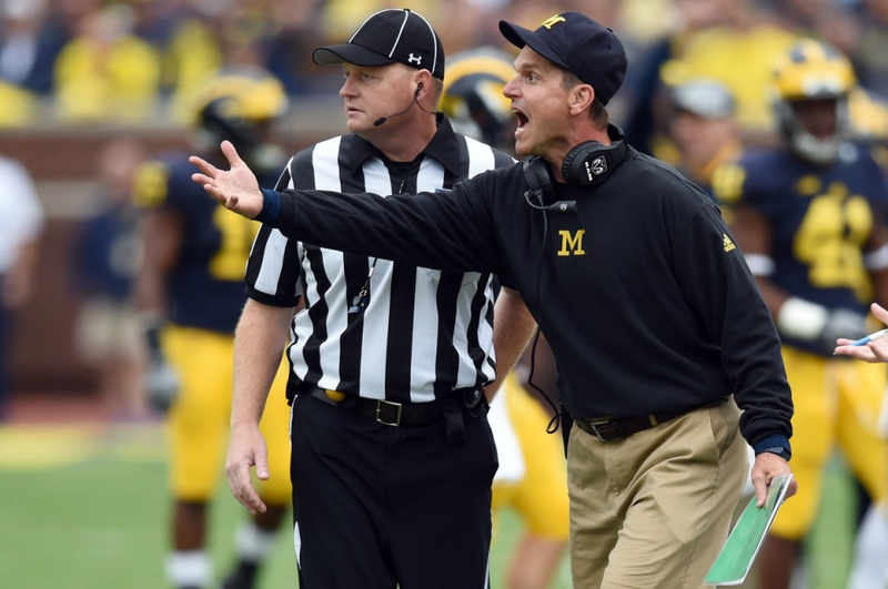 Illustration for article titled Jim Harbaugh Is Subtweeting The SEC About "Whining"